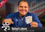 Новости WSOP 2016: первый браслет Рафаэля Леброна