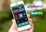 Bet365 первым запустил мобильное приложение Playtech
