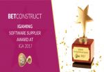 BetConstruct выиграл награду поставщика ПО iGaming на IGA 2017
