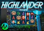 Microgaming объявил о скором выходе игрового автомата Highlander