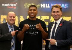 William Hill стал спонсором боксерского поединка Джошуа – Мартин
