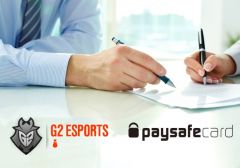 Paysafecard подписал спонсорский контракт с G2 ESPORTS