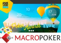 Macropoker проведет церемонию Online Poker Tournament Awards