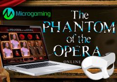 Microgaming выпустила игровой автомат Phantom of the Opera (Призрак Оперы)