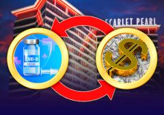Руководство казино Scarlet Pearl предлагает своим сотрудникам компенсацию 300 долларов за вакцинацию против коронавируса