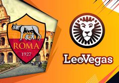 Компания LeoVegas стала официальным партнёром AS Roma