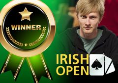 Тройка лидеров онлайн-турнира по покеру «Irish Open 2021»