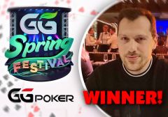 Лидером покерного турнира GG Spring Festival стал россиянин Артур Мартиросян