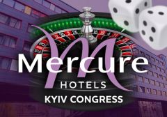 В киевском отеле Mercure Kyiv Congress можно проводить азартные игры