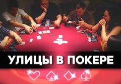 Названия и порядок улиц в покере