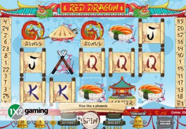 Игровой автомат Red Dragon от 1X2 Gaming