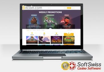 Bitcoin.com запустил биткоин-казино на платформе SoftSwiss