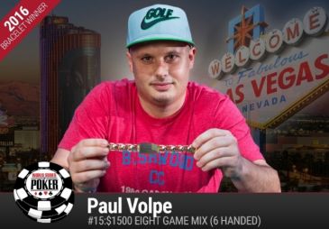 Новости WSOP 2016: первое место Пола Вольпа