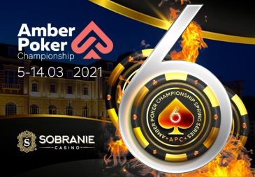5 марта в казино SOBRANIE стартует покерный турнир Amber Poker Championship
