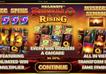 Blueprint Gaming анонсировала выход слота Buffalo Rising Megaways