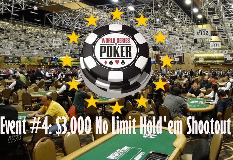 2015 WSOP Турнир №4 за $3 000 (No Limit Hold'em Shootout): Карнавал звезд покера